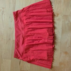 Lululemon Tennis Skort Pleated Size 8 Coral